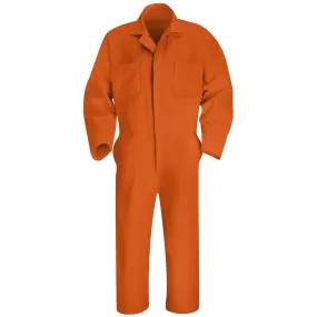 Red Kap Twill Action Back Coverall CT10 - Orange