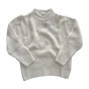 Riley Baby Sweater - Whisper