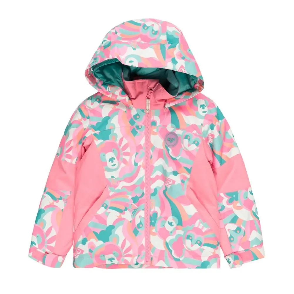 Roxy Snowy Tale Girls Ski Jacket - Sachet Pink/Mountain Night