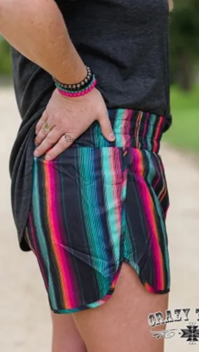 Serape Tuck It Shorts