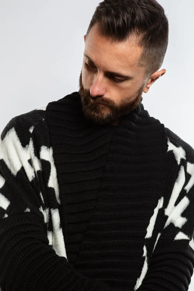Shawl Cardigan - Black Quinn