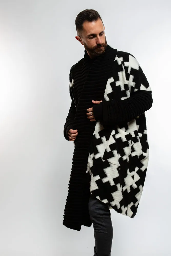 Shawl Cardigan - Black Quinn