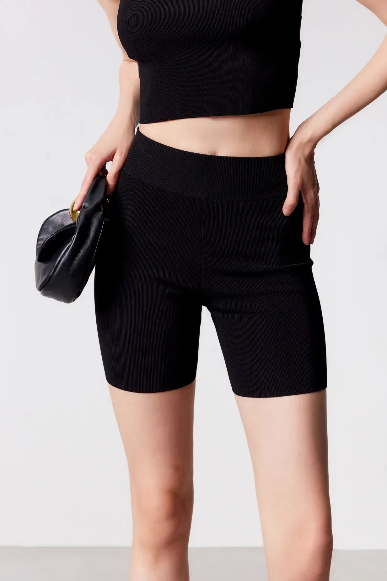 Silk Blend  Athletic Legging Cycling Shorts