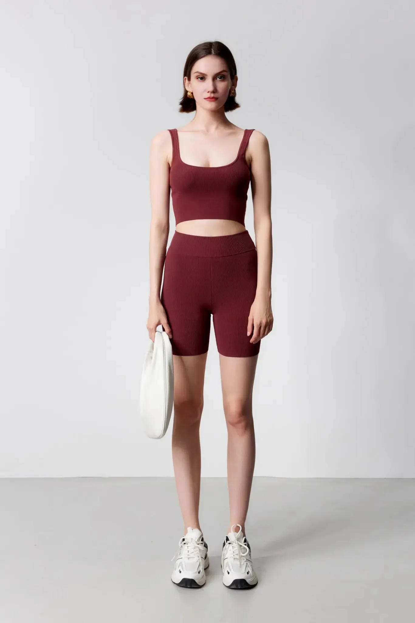 Silk Blend  Athletic Legging Cycling Shorts