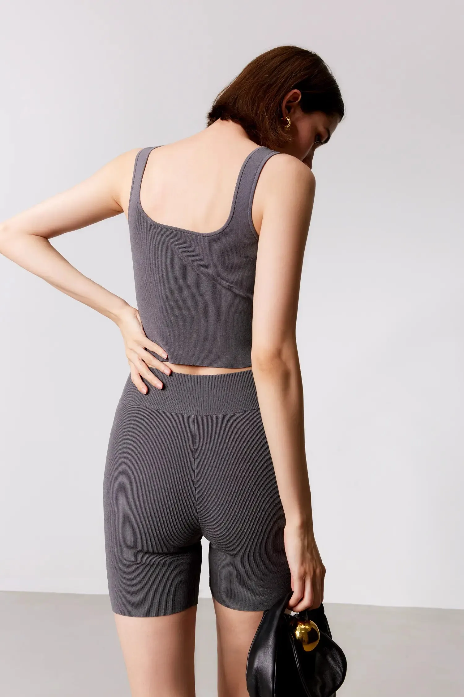 Silk Blend  Athletic Legging Cycling Shorts