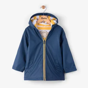 Splash Jacket | Navy & Yellow