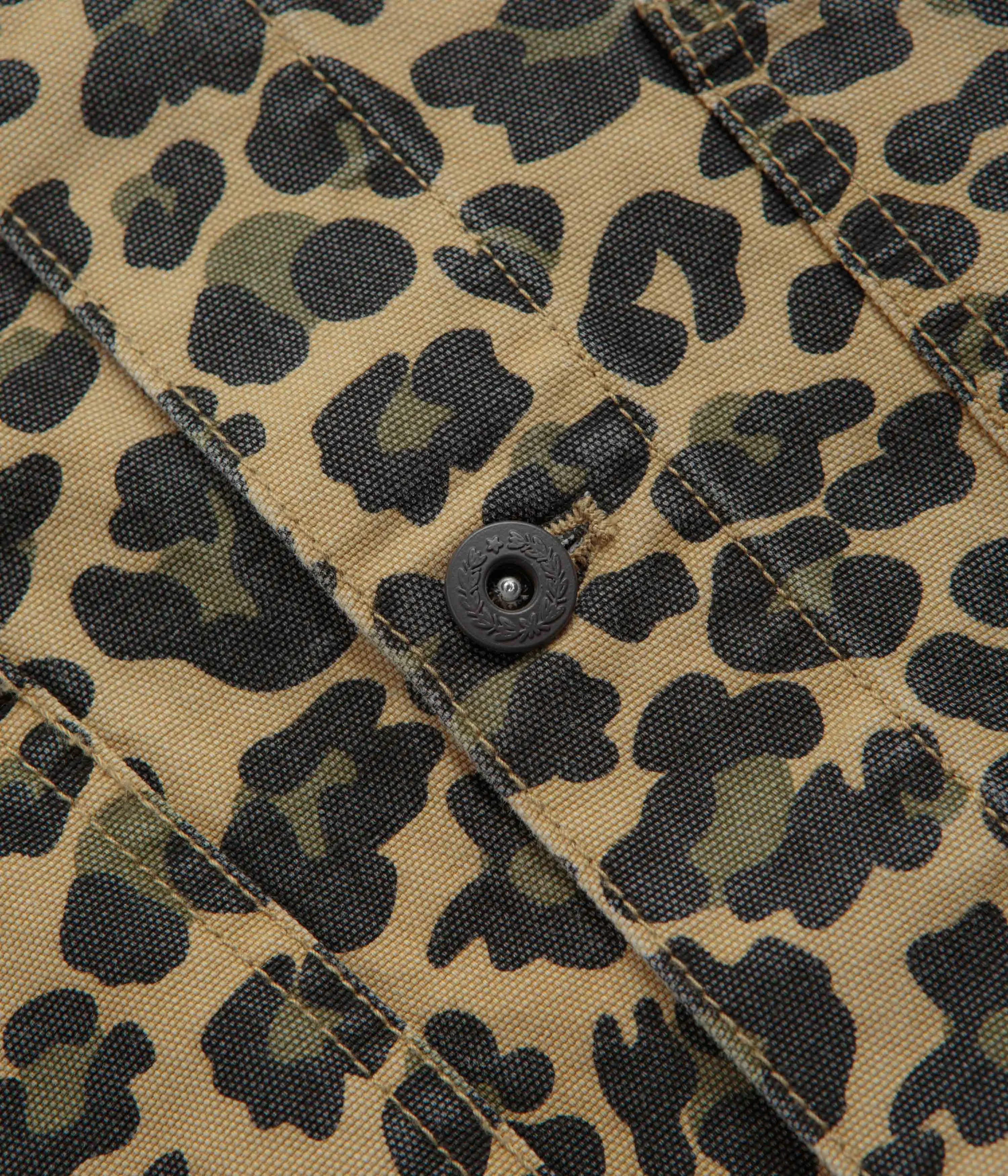 Stan Ray Coverall Jacket - Leopard Camo