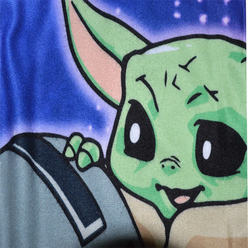 Star Wars Mandalorian Grogu In The Galaxy Hooded One Piece Pajama