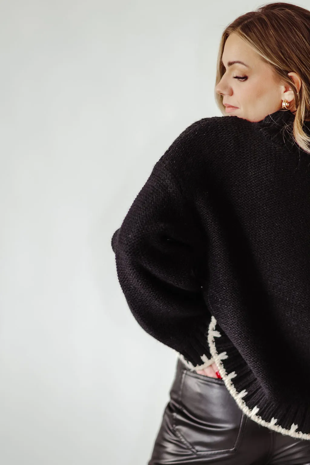 Stitches Sweater *S LEFT*