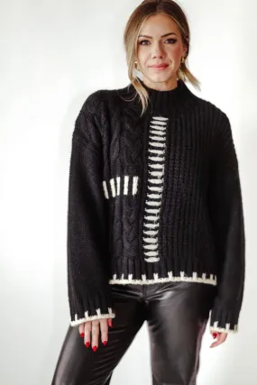 Stitches Sweater *S LEFT*