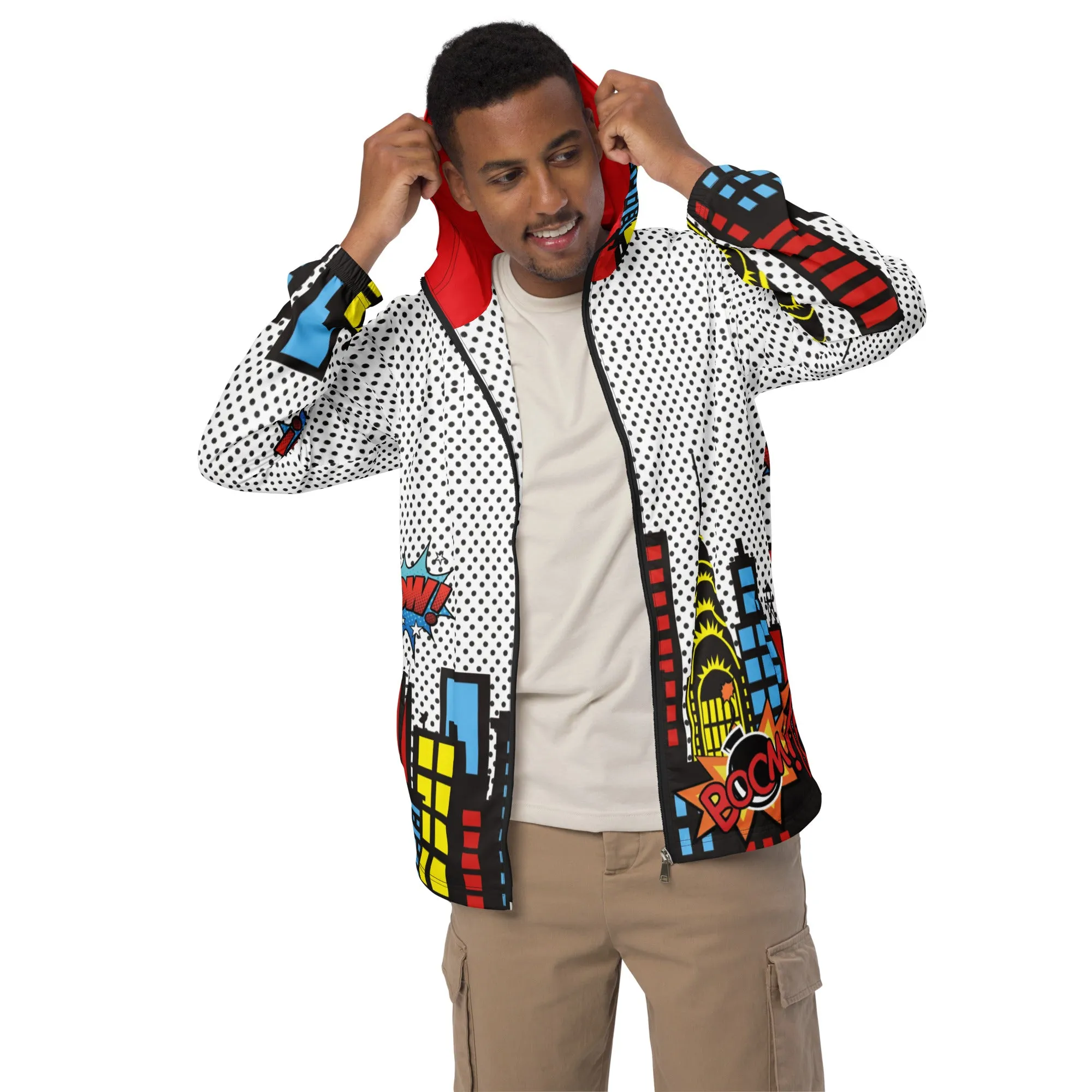 Super Hero's Men’s waterproof jacket