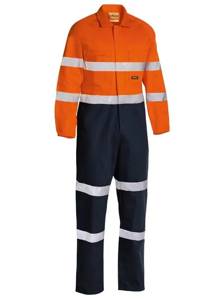 TAPED HI VIS DRILL COVERALL