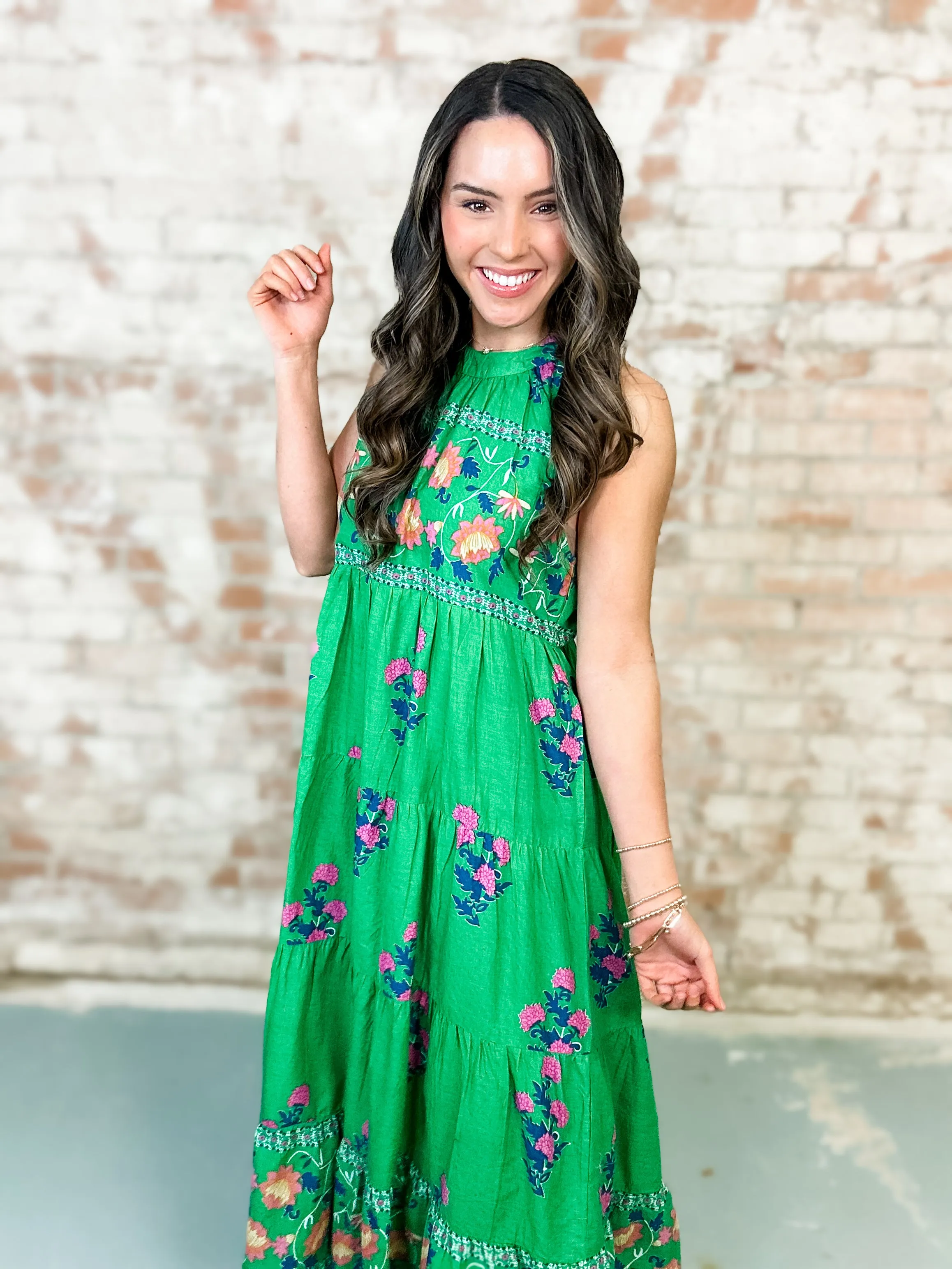 THML Erica Halter Dress