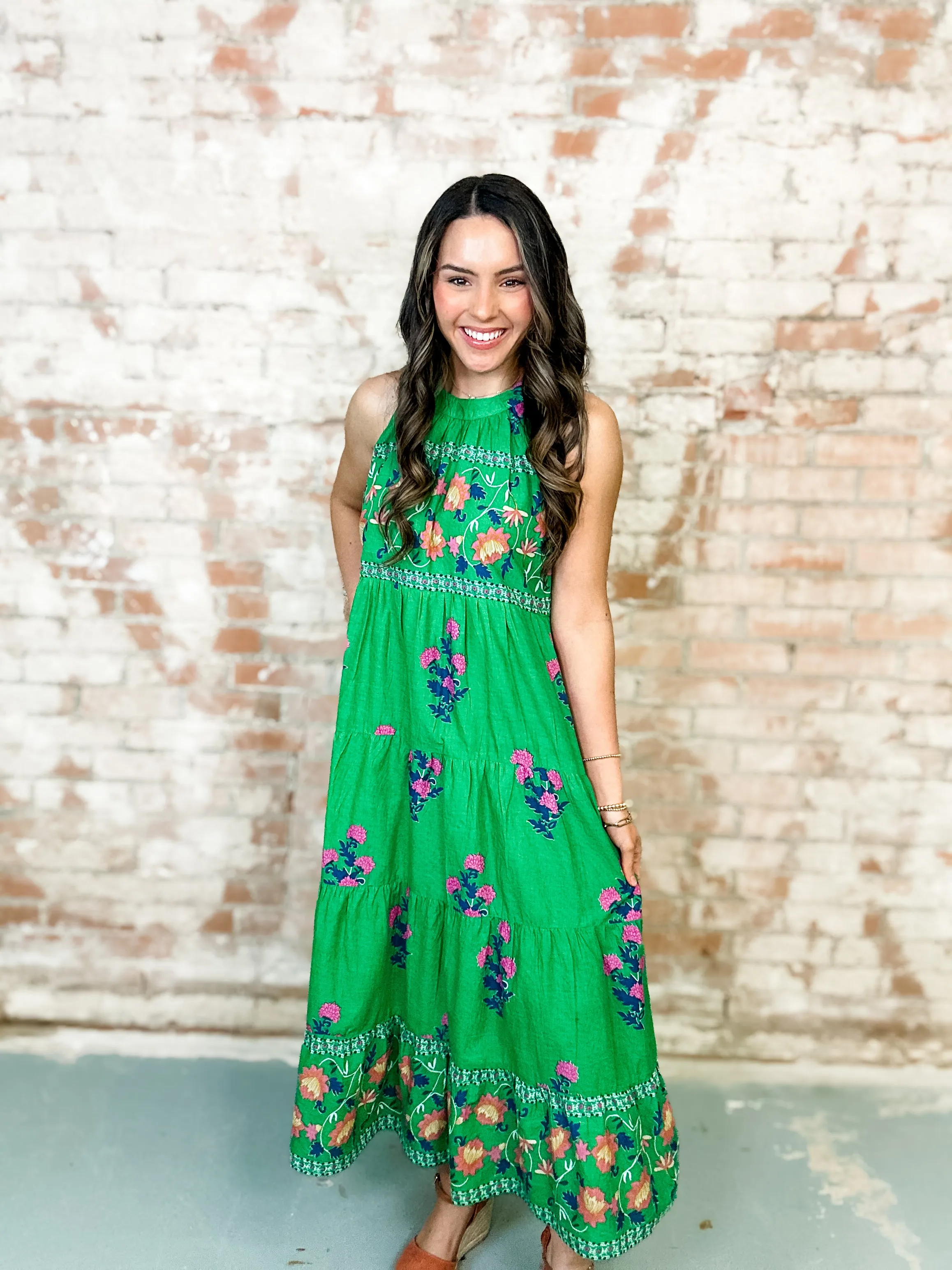 THML Erica Halter Dress