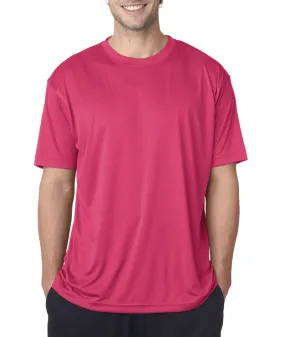 ultraclub(R) men's cool & dry sport performance interlock tee - heliconia (6xl)