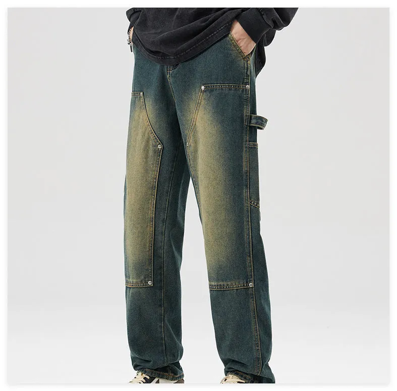 Vintage Straight-Leg Utility Logging Cargo Pant