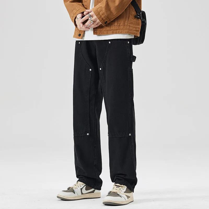 Vintage Straight-Leg Utility Logging Cargo Pant
