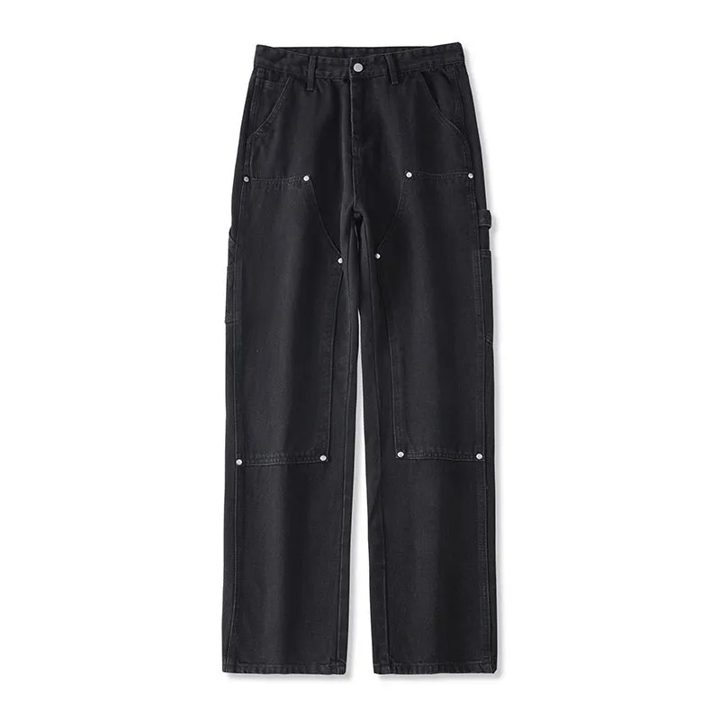 Vintage Straight-Leg Utility Logging Cargo Pant
