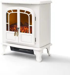 Warmlite 2KW Wingham 2-door Portable Fireplace Heater