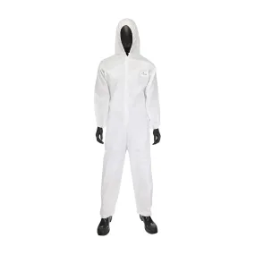 West Chester C3806/XXL PosiWear M3 Coverall with Hood, Elastic Wrists & Ankles 50 gsm