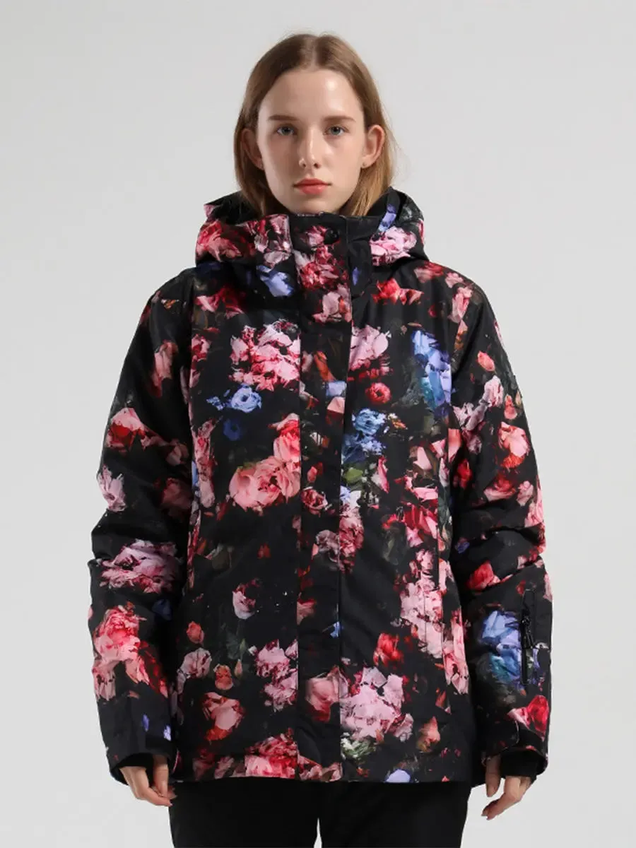 Women Winter Ski Jacket Outdoor Snowsuits