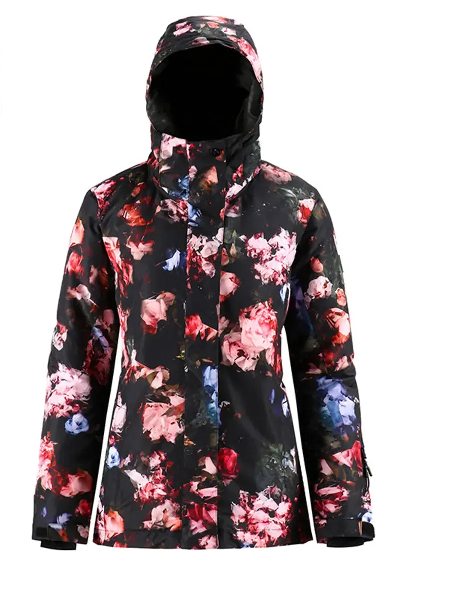 Women Winter Ski Jacket Outdoor Snowsuits