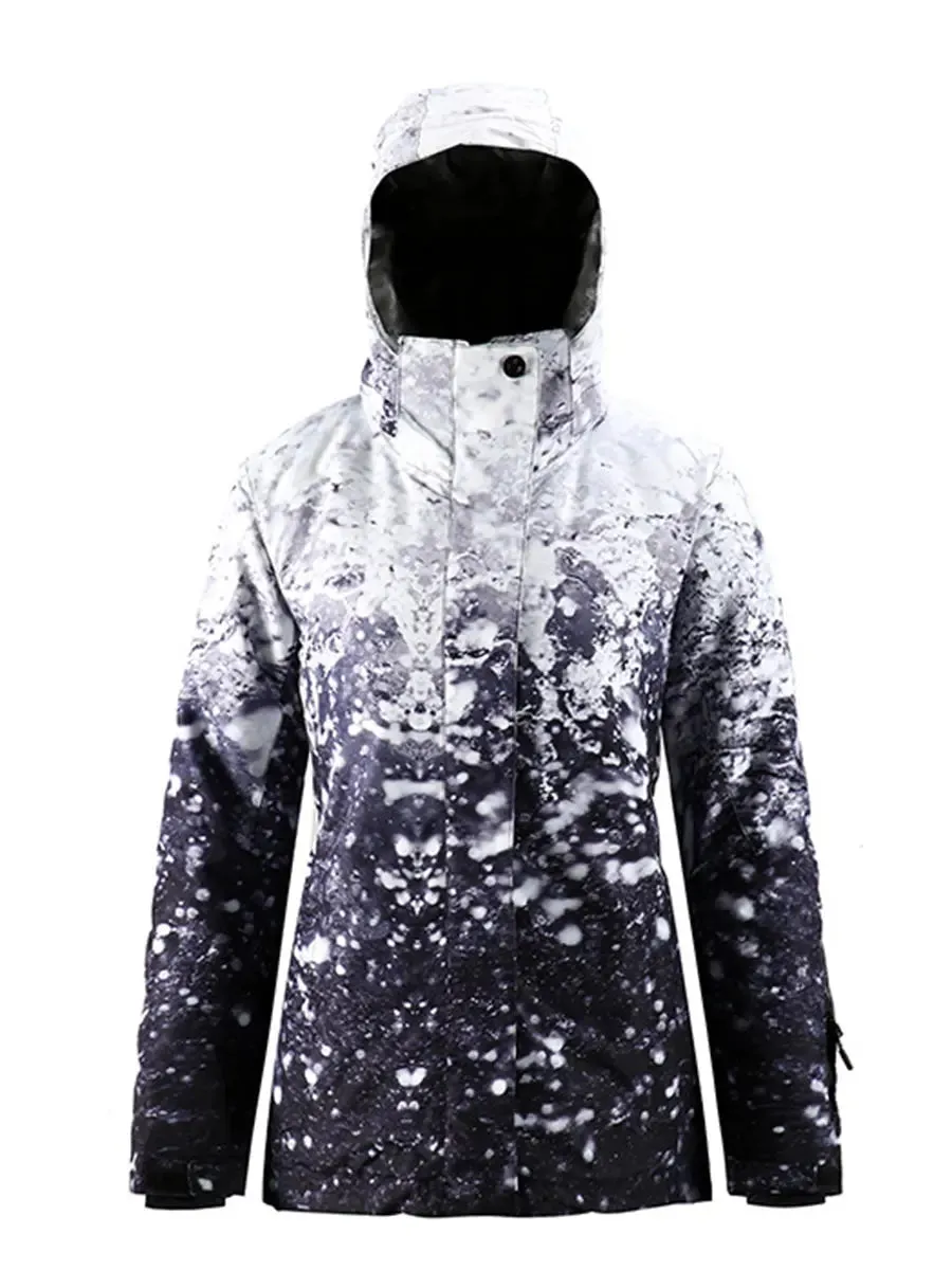 Women Winter Ski Jacket Outdoor Snowsuits