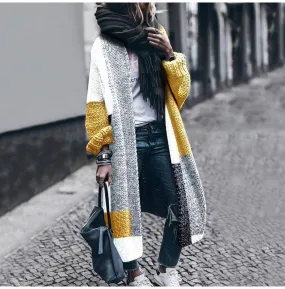 Women’s Long Knitted Cardigan Sweater