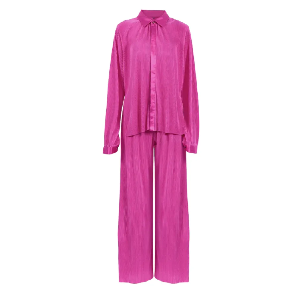 Women's summer waist wide leg loose palazzo pants suit iciCosmetic™