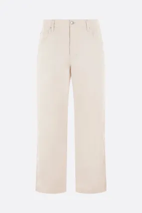 Workwear Pattern Cotton Pants