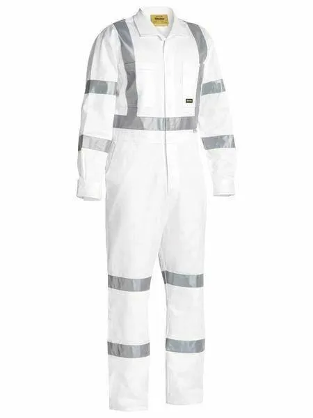 X Taped Biomotion Cotton Drill Coverall BC6806T