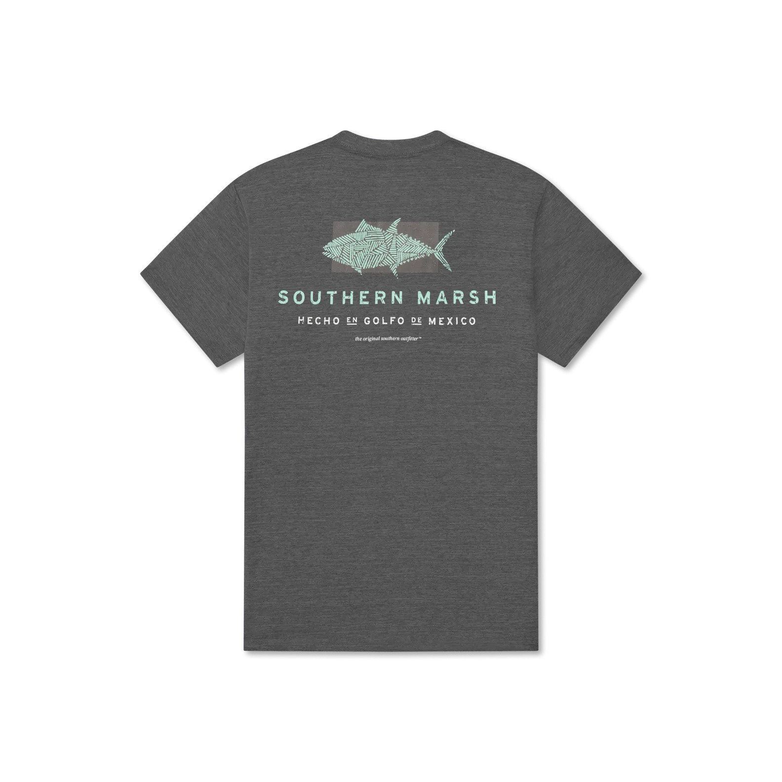 Youth FieldTec™ Heathered Tee - Made in the Gulf - Tuna